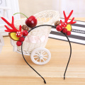 Christmas antler hairband children's jewelry handmade holiday cute party headdress